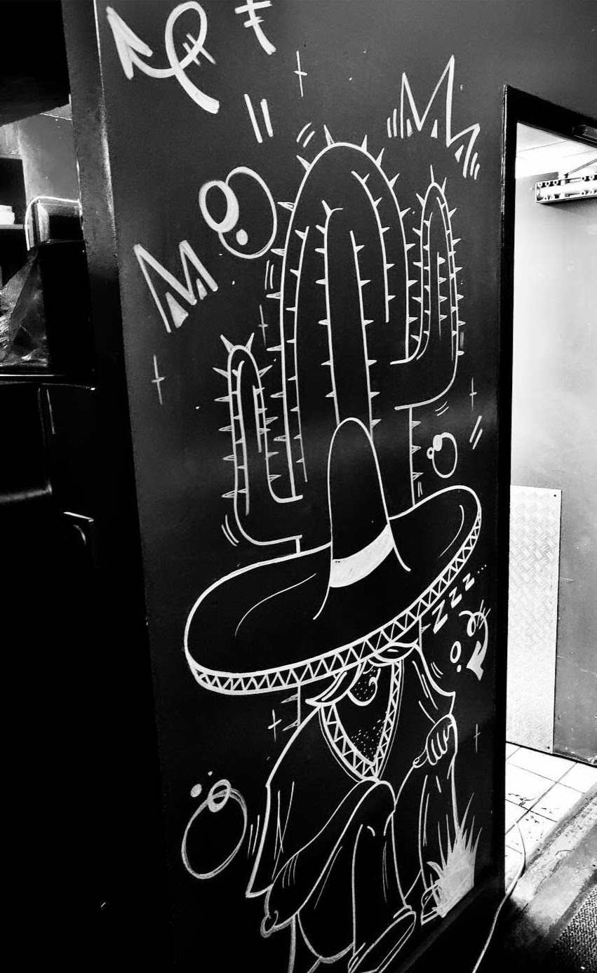 Cactus sombrero — mur intérieur