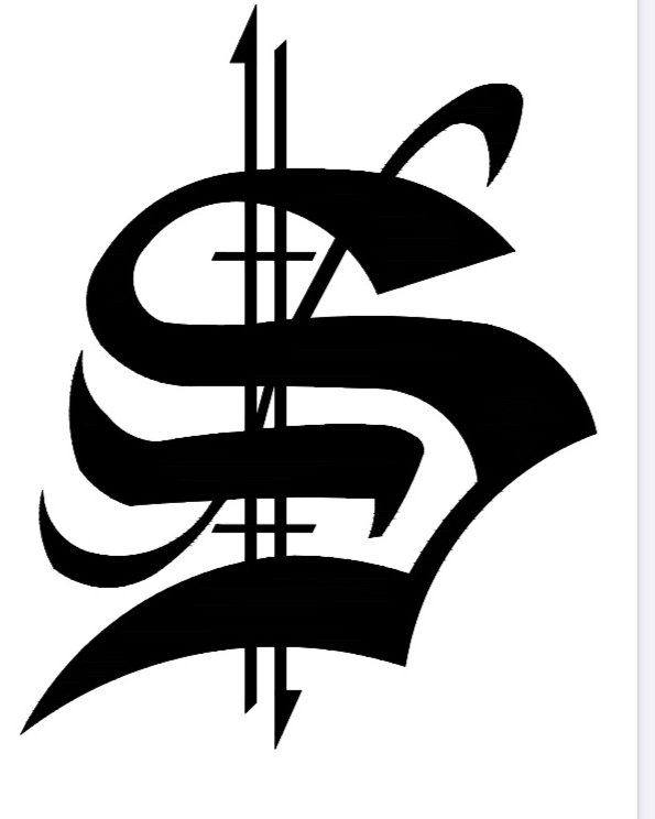 Sunkalo Prod — logo S gothique avec barres